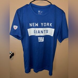 Nike Blue New York Giants Short Sleeve Tee